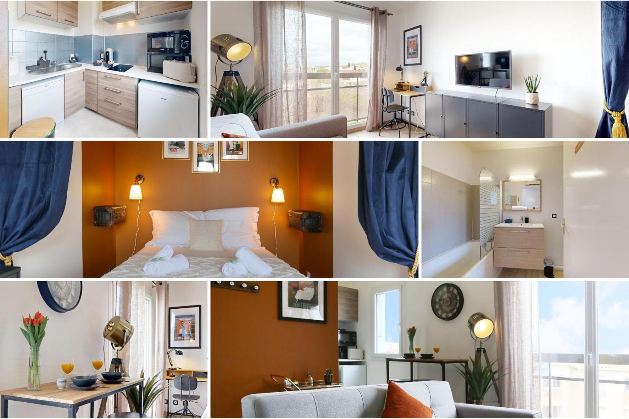 Ferienwohnung Expat Renting - L'Orient Express - Parking - Wifi Toulouse Exterior foto